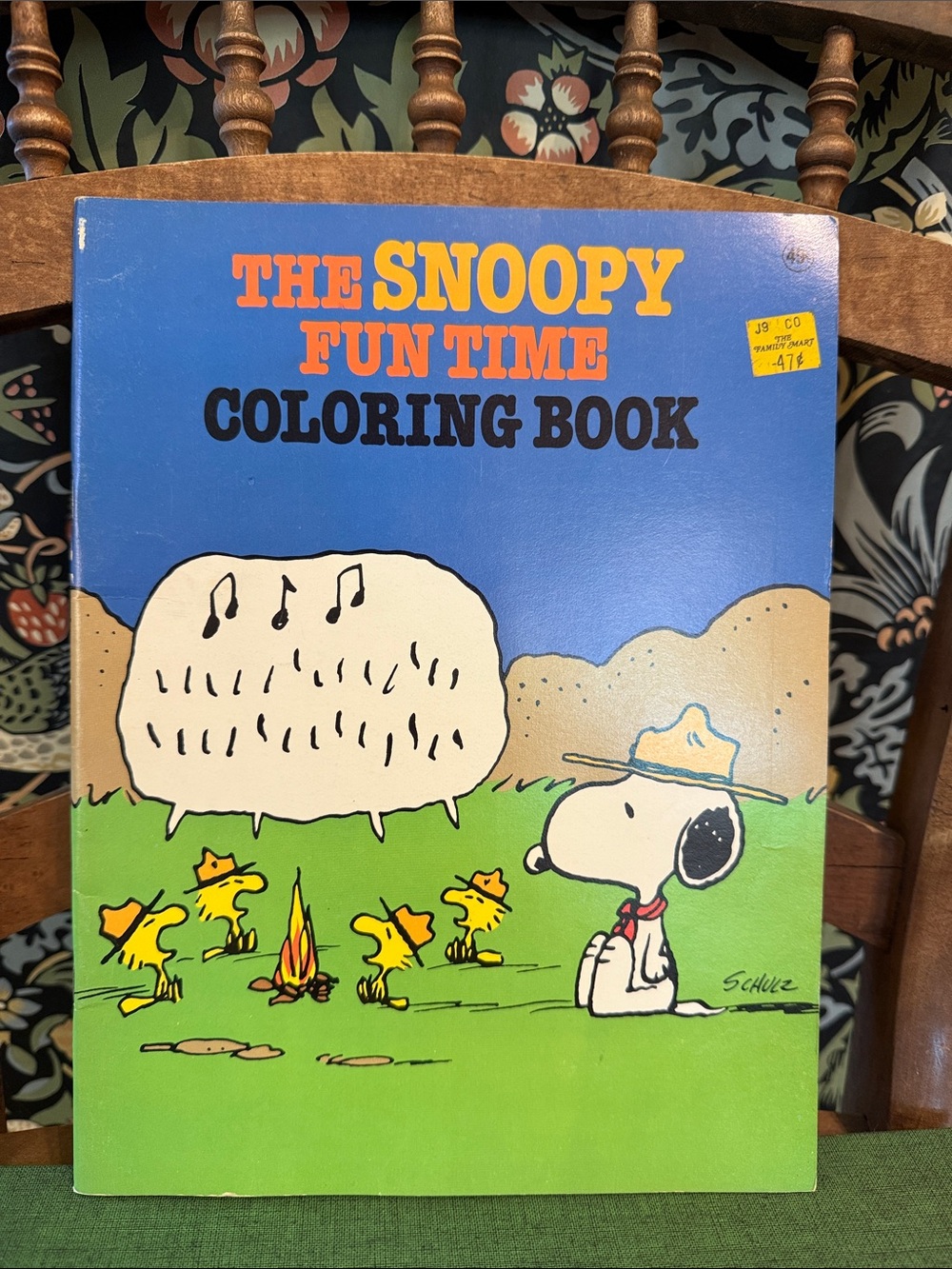 💕1979 “The Snoopy Fun Time Coloring Book”
